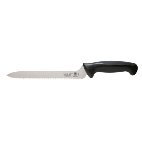 Mercer Culinary M22408 Millennia 8 Inch Offset Wavy Edge Bread Knife