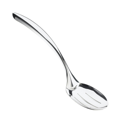 Browne USA Foodservice 573174 Eclipse 13" Slotted Serving Spoon, Mirror Finish