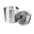 ALSKBK005 Thunder Group 24 Quart Aluminum Steamer Basket-Thunder Group