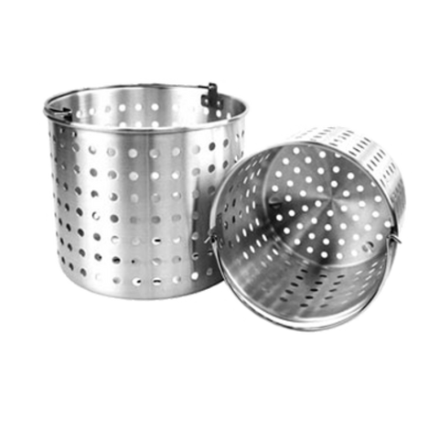ALSKBK005 Thunder Group 24 Quart Aluminum Steamer Basket-Thunder Group