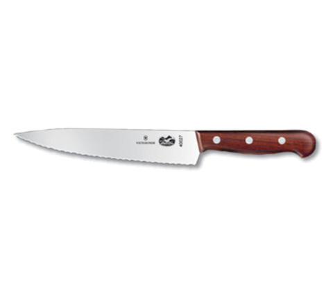 Victorinox 5.2030.19 Wood Chef's Knife with 7.5" Wavy Edge