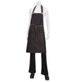 ABWT051BNB0 Chef Works 34"L x 30"W Boulder Bib Apron-CHEF WORKS