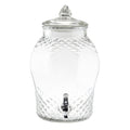 10699 TableCraft Products 2 Gallon Decorative Glass Beverage Dispenser-Tablecraft Products