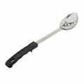 PHS15P Libertyware Basting Spoon, 15\" perforated, stainless steel, black plastic handle-LIBERTYWARE