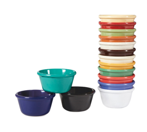 G.E.T. Enterprises RM-400-CB Cobalt Blue Smooth Melamine Ramekin, 4 oz.