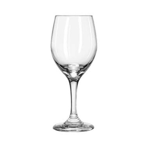 Libbey 3011 Perception 14 oz Tall Goblet with Pour Lines