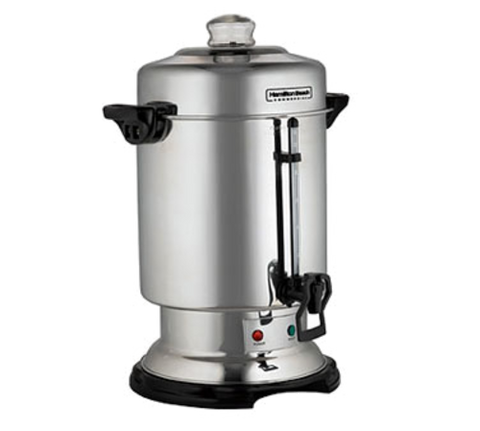 Hamilton Beach Commercial D50065 60-Cup Polished Stainless Steel Coffee Urn