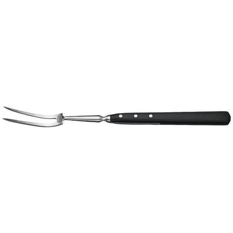 Winco KFP-180 Acero 18" Forged Cook's Carving Fork with Curved Tines