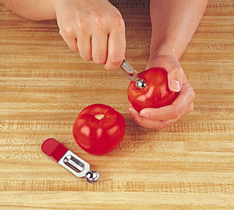 Nemco Food Equipment 55874-2 Easy Scooper Tomato Stem Remover, 2-Pack