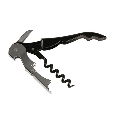 Mercer Culinary M33082 Waiter's Corkscrew with Black Handle