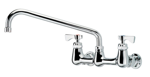 14-812L Krowne Splash Mount Faucet w/ 12" Swing Nozzle-Krowne Metal