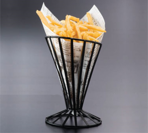 FWB4 American Metalcraft 4-1/2" x 7-1/2" French Fry Basket-American Metalcraft