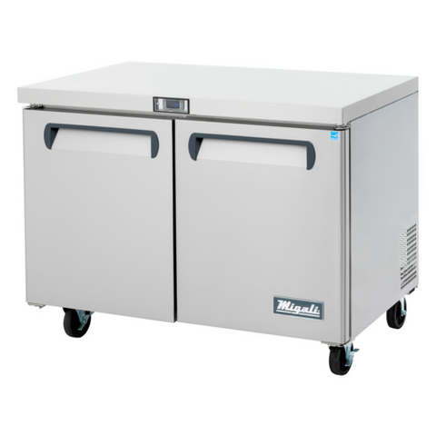 C-U48F-HC Migali 48" 2 Door Undercounter Freezer-Migali Industries