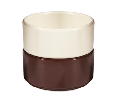 G.E.T. Enterprises S-640-IV 4 oz. Ivory Smooth Melamine Ramekin