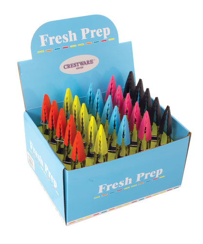 Kn100 Ea Crestware Tong 7" Silicone Color Tip Assorted Colors