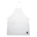 BA-PWH Winco White Full-Length Bib Apron w/ Pocket-WINCO