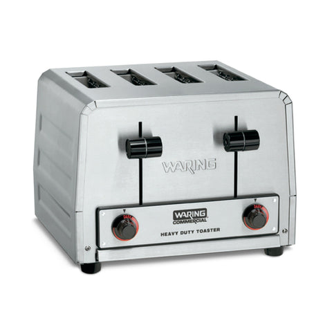 Waring WCT800 Heavy-Duty 4-Slot Commercial Toaster (2200W, 120V)