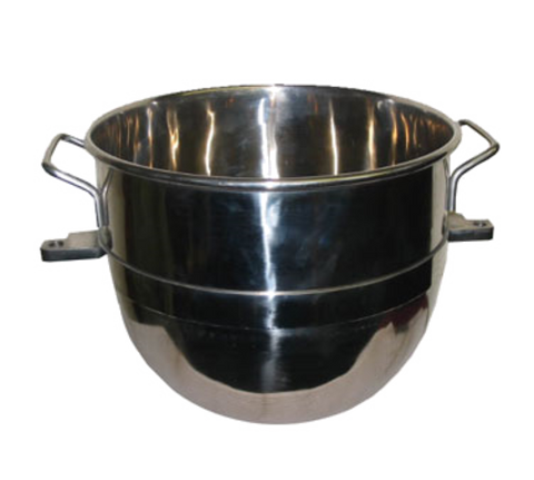 Thunderbird Food Machinery ARM-01-85 10 Qt Stainless Steel Mixer Bowl Attachment