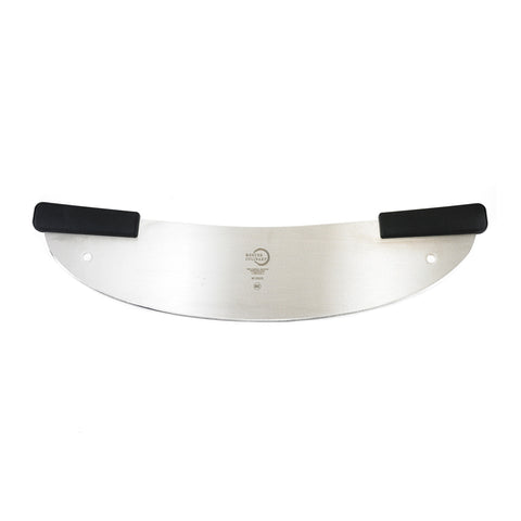 Mercer Culinary M18925 Millennia 20" Rocker Pizza Knife with Black Santoprene Handles