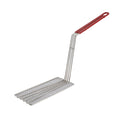 FB-PB Winco Fry Basket Press w/ Red Plastic Handle-WINCO