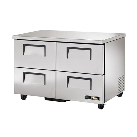 True Manufacturing TUC-48F-D-4-HC 48" Undercounter Freezer with 4 Drawers