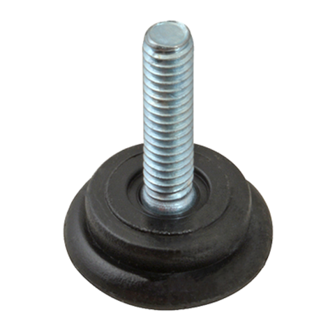 1211007 AllPoints Foodservice Parts & Supplies Plastic 1" Base - 1/4"-20 Thread-ALLPOINTS FOOD SERVICE PARTS & SUPPLIES