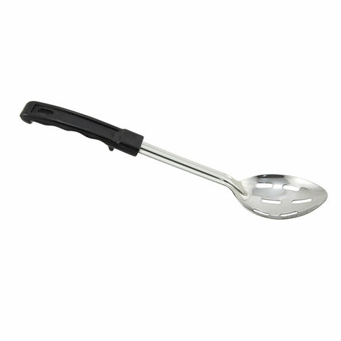 BHSP-13 Winco 13" Heavy-Duty Slotted Basting Spoon w/ Hang Hook