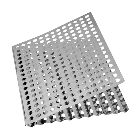 Chef Master 06039Y Mr. Bar-B-Q Dual Sided Reusable BBQ Searing Topper Sheet