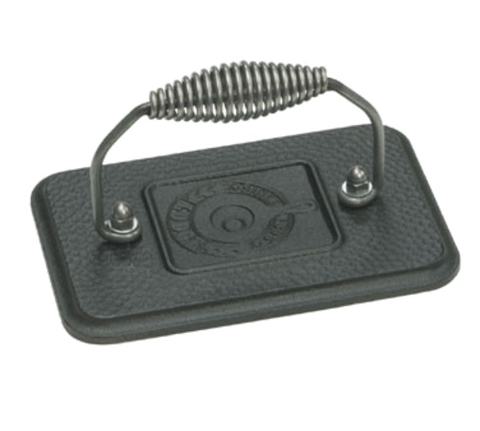 Lodge LGP3 Cast Iron Rectangular Grill Press, 6.75 Inch
