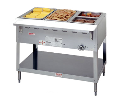 WB303-NAT Duke 44-3/8" 3-Pan Steamtable Wet Bath Unit - NAT-Duke Manufacturing