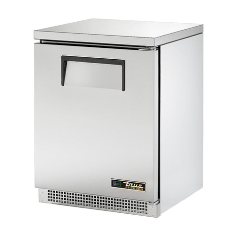 True Manufacturing TUC-24F-HC 24" Undercounter Freezer with Solid Stainless Steel Door
