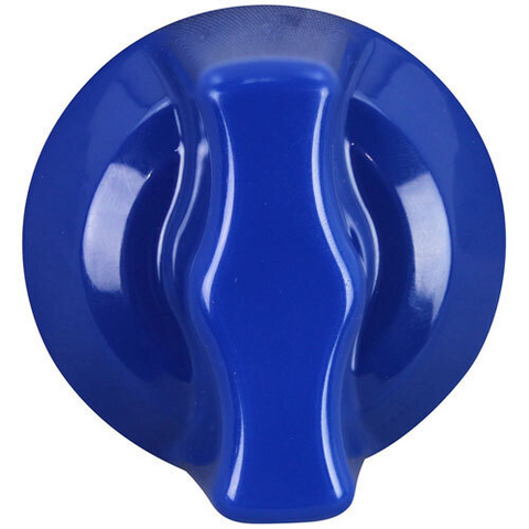 221247 AllPoints Foodservice Parts & Supplies Burner Valve Knob, blue-Ea-ALLPOINTS FOOD SERVICE PARTS & SUPPLIES
