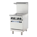 TAR-24G Turbo Air 24" Gas Range Griddle Top w/ (1) Oven-Turbo Air