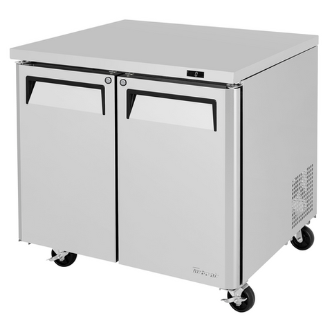 Turbo Air MUF-36-N Two-Section Undercounter Freezer, 9 Cu. Ft., 115V