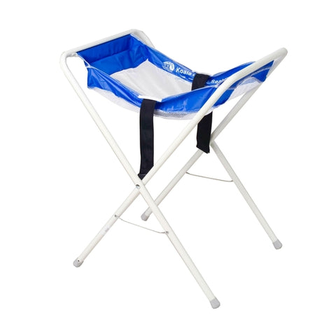 Koala Kare KB115-99 Infant Seat Kradle - Folding Baby Carrier Stand, Blue/White