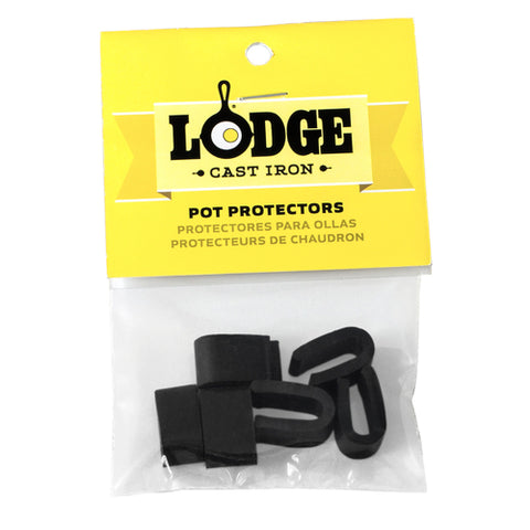 APP11 Lodge Cast Iron Pot Protectors black , Set of 6)-Lodge Manufacturing