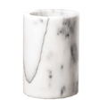 5488W Tablecraft 5" x 7" White Marble Wine Cooler-Tablecraft Products