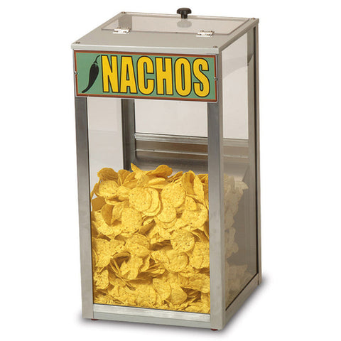 Winco 51000 BenchmarkUSA 100-Quart Concession Warmer/Merchandiser for Nachos, Popcorn, and Peanuts