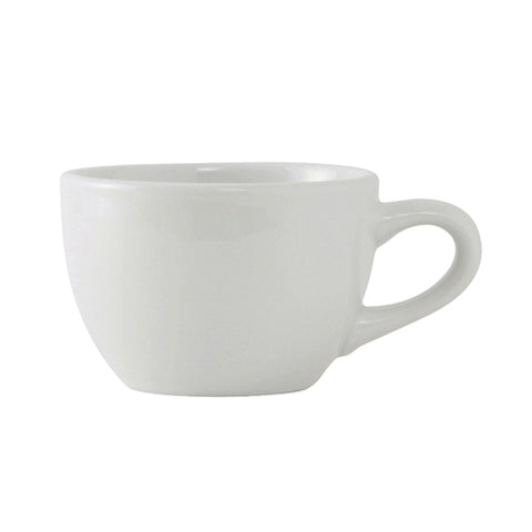 Tuxton China ALF-0752 8 oz Alaska/Colorado Porcelain White Round China Cup