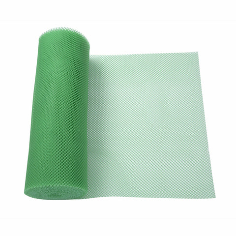 Winco BL-240G Green BPA-Free Plastic Mesh Bar Liner, 2' x 40' Roll