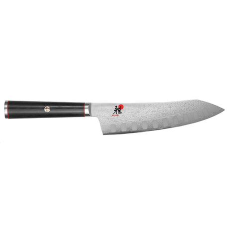 34198-183 Zwilling 7" Miyabi Kaizen Hollow Edge Rocking Santoku Knife