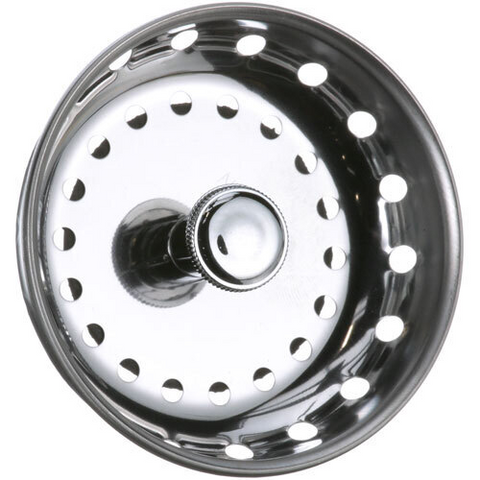 AllPoints 321215 Universal Replacement Sink Basket Strainer, 3-1/2" Drain, Stainless Steel
