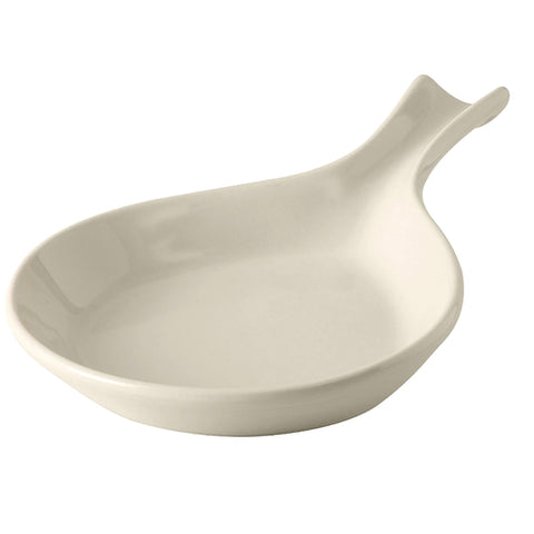 BEP-130 Tuxton 28.5 Oz. Eggshell China Fry Pan Server