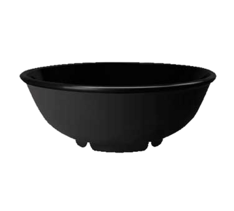 G.E.T. Enterprises B-24-BK Black Elegance 24 oz Round Melamine Bowl