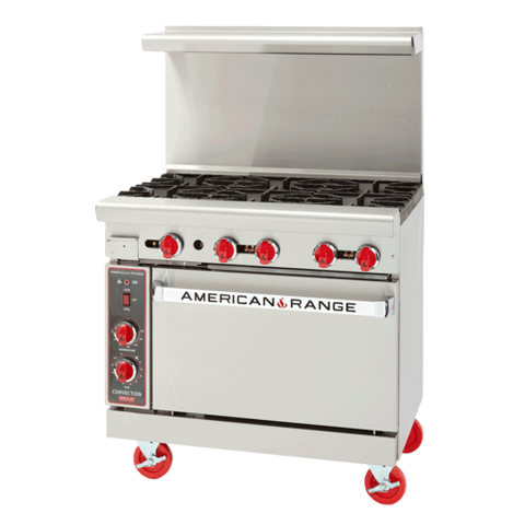 Gas, Heavy Duty Restaurant Range EA-American Range