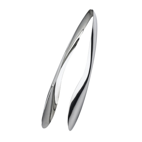 Browne Foodservice 573186 Eclipse 6" Mirror Finish Stainless Steel Serving Tongs
