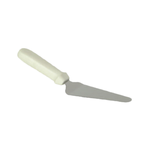 Thunder Group SLPS027P Pie/Cake Server with Stainless Steel Blade and White Plastic Handle