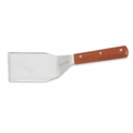 4686M Mundial 4" x 3" Hamburger Turner w/ Wood Handle-Mundial