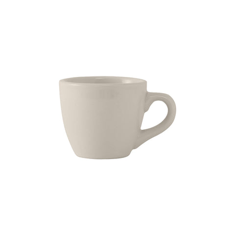Tuxton China TRE-035 Reno/Nevada 3.5 oz. Eggshell Demitasse Cup