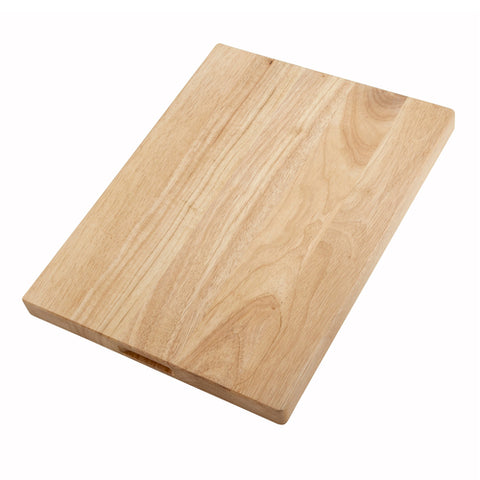 Winco WCB-1520 Wooden Hardwood Cutting Board, 15" x 20"